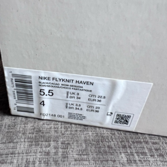Nike Women’s Flyknit Haven Slip on Sneaker, Shoe, 5.5 NEW - Picture 6 of 8